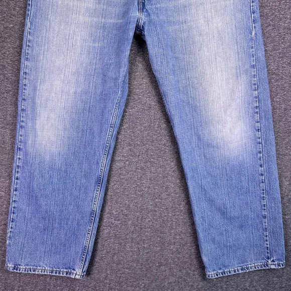 VTG Levis 569 Jeans Men 36x30 Blue Denim Casual Baggy Loose Straight Relaxed Y2K - Picture 9 of 16